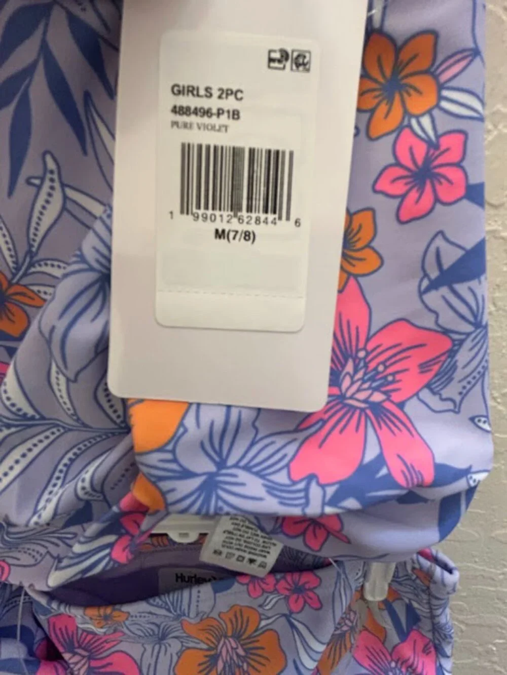 New! Hurley Girls 2-Piece Tankini - fun and sylish!